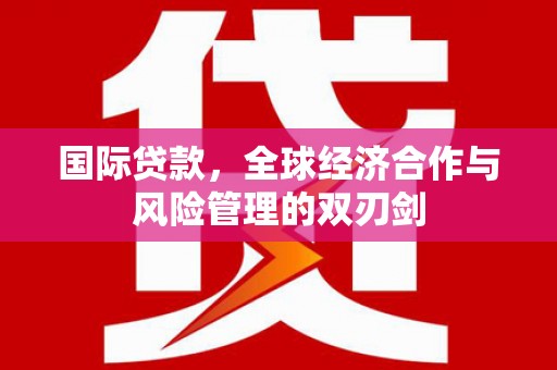 施秉国际贷款，全球经济合作与风险管理的双刃剑