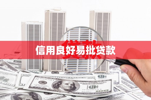施秉信用良好易批贷款