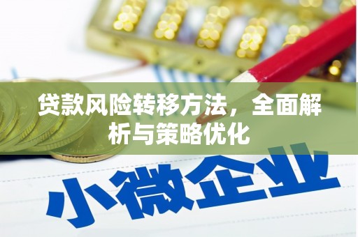 施秉贷款风险转移方法，全面解析与策略优化