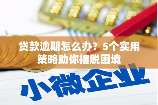 施秉贷款逾期怎么办？5个实用策略助你摆脱困境