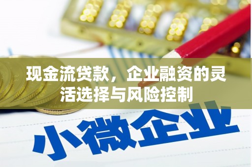 施秉现金流贷款，企业融资的灵活选择与风险控制