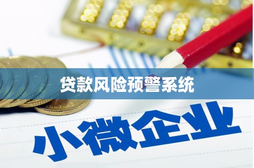 施秉贷款风险预警系统