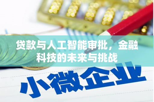 施秉贷款与人工智能审批，金融科技的未来与挑战