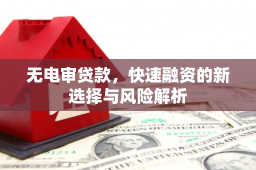 施秉无电审贷款，快速融资的新选择与风险解析