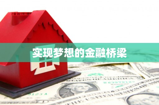 施秉实现梦想的金融桥梁
