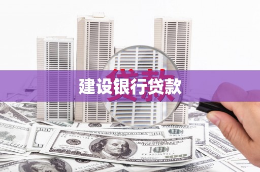 施秉建设银行贷款