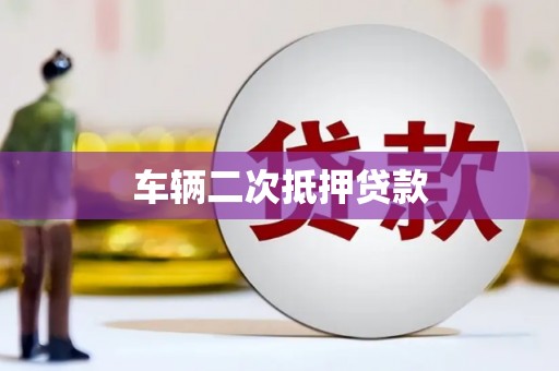 施秉车辆二次抵押贷款