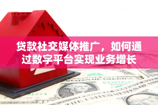 施秉贷款社交媒体推广，如何通过数字平台实现业务增长
