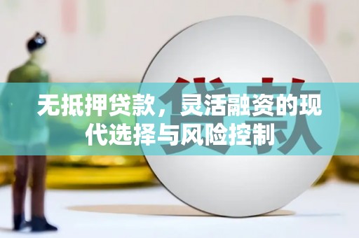 施秉无抵押贷款，灵活融资的现代选择与风险控制
