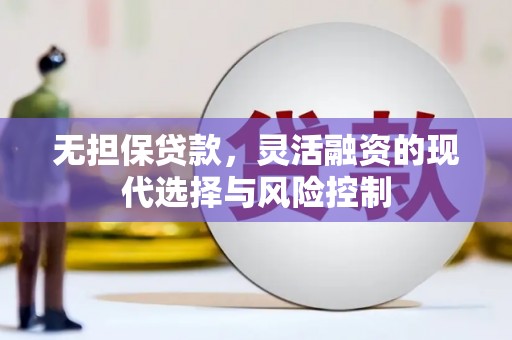施秉无担保贷款，灵活融资的现代选择与风险控制