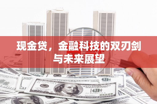 施秉现金贷，金融科技的双刃剑与未来展望