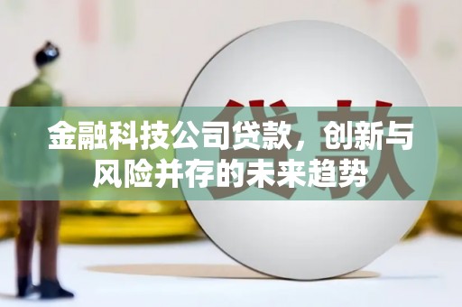 施秉金融科技公司贷款，创新与风险并存的未来趋势