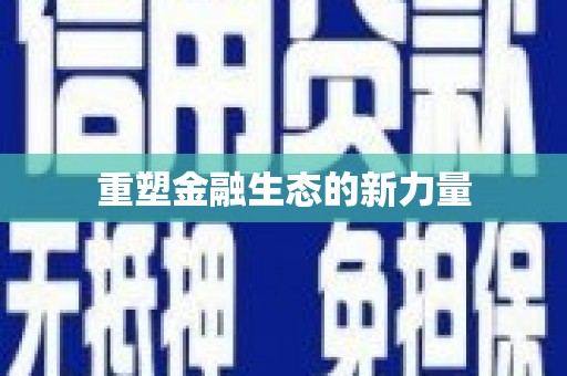 施秉重塑金融生态的新力量