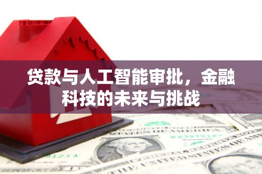 施秉贷款与人工智能审批，金融科技的未来与挑战