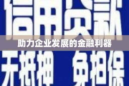 施秉助力企业发展的金融利器