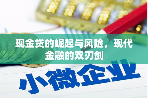 施秉现金贷的崛起与风险，现代金融的双刃剑