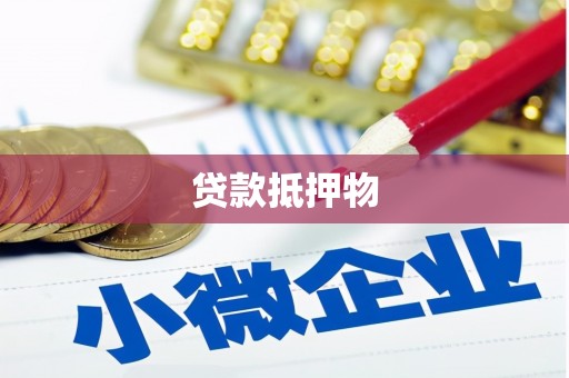 施秉贷款抵押物