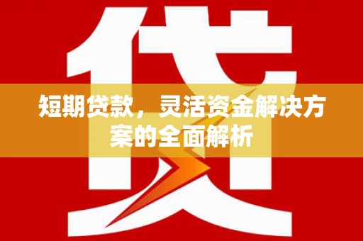 施秉短期贷款，灵活资金解决方案的全面解析