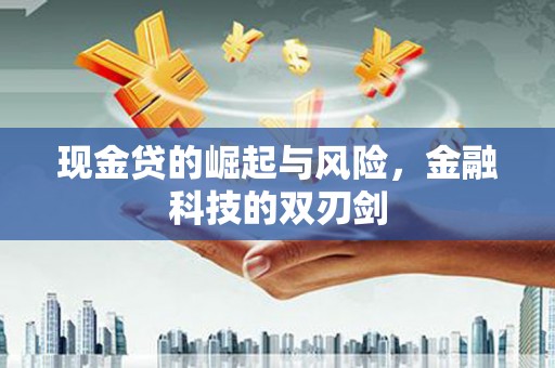 施秉现金贷的崛起与风险，金融科技的双刃剑