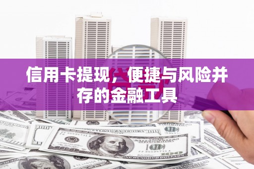 施秉信用卡提现，便捷与风险并存的金融工具