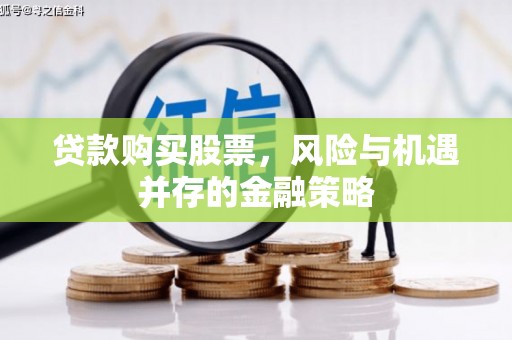 施秉贷款购买股票，风险与机遇并存的金融策略