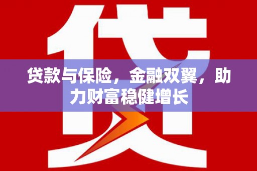 施秉贷款与保险，金融双翼，助力财富稳健增长