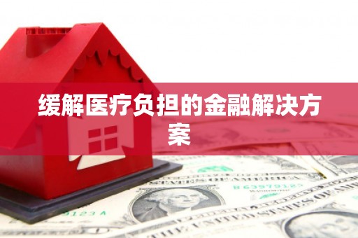 施秉缓解医疗负担的金融解决方案