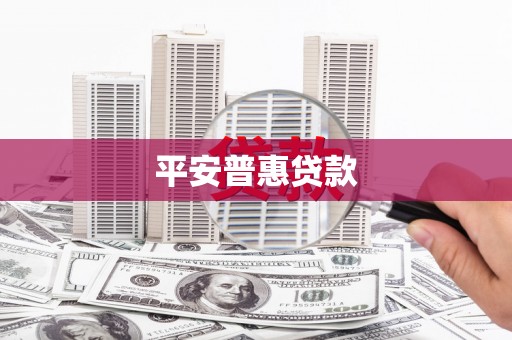 施秉平安普惠贷款